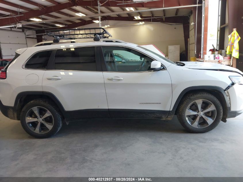 2019 Jeep Cherokee Limited Fwd VIN: 1C4PJLDB6KD327197 Lot: 40212937