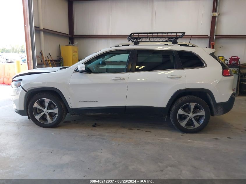 2019 Jeep Cherokee Limited Fwd VIN: 1C4PJLDB6KD327197 Lot: 40212937