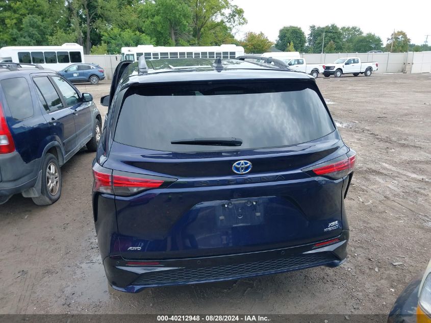 2023 Toyota Sienna Xse VIN: 5TDDSKFC7PS084186 Lot: 40212948