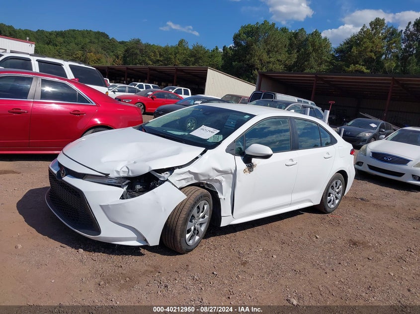 VIN 5YFEPMAE9NP358066 2022 TOYOTA COROLLA LE