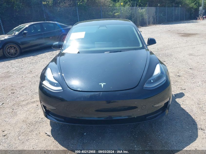 2021 Tesla Model 3 Long Range Dual Motor All-Wheel Drive VIN: 5YJ3E1EB4MF094311 Lot: 40212955