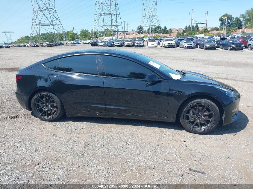 2021 Tesla Model 3 Long Range Dual Motor All-Wheel Drive VIN: 5YJ3E1EB4MF094311 Lot: 40212955