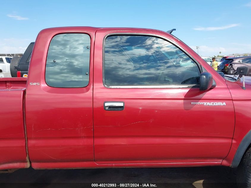 1998 Toyota Tacoma Base V6 VIN: 4TAWN72N8WZ147891 Lot: 40212993