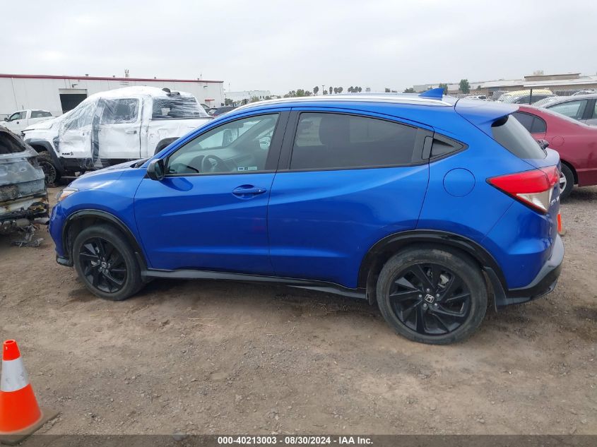 2022 Honda Hr-V Awd Sport VIN: 3CZRU6H12NM739915 Lot: 40213003