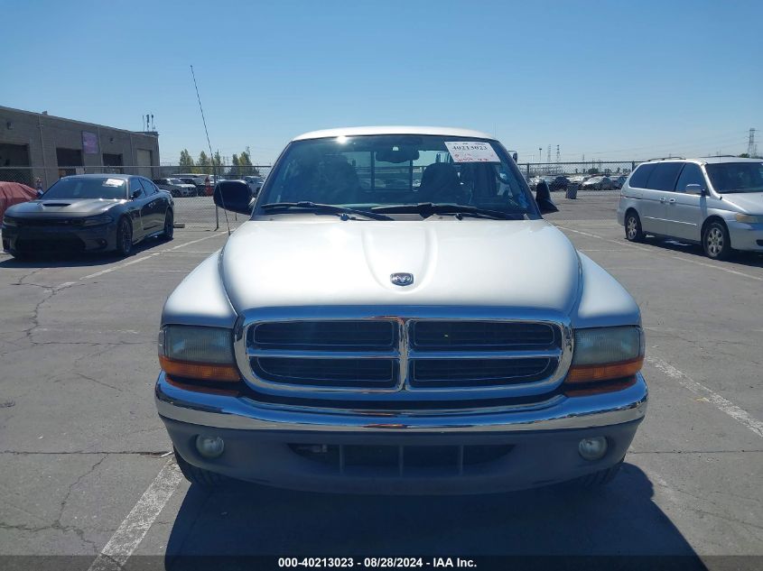 2002 Dodge Dakota Slt VIN: 1B7GL42X92S586258 Lot: 40213023