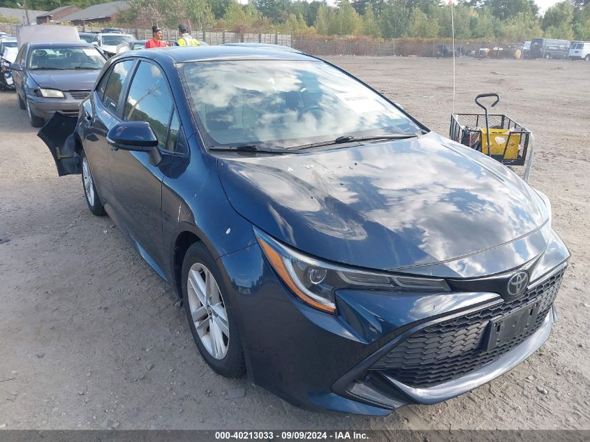 2019 Toyota Corolla Se VIN: JTNK4RBE3K3068378 Lot: 40213033