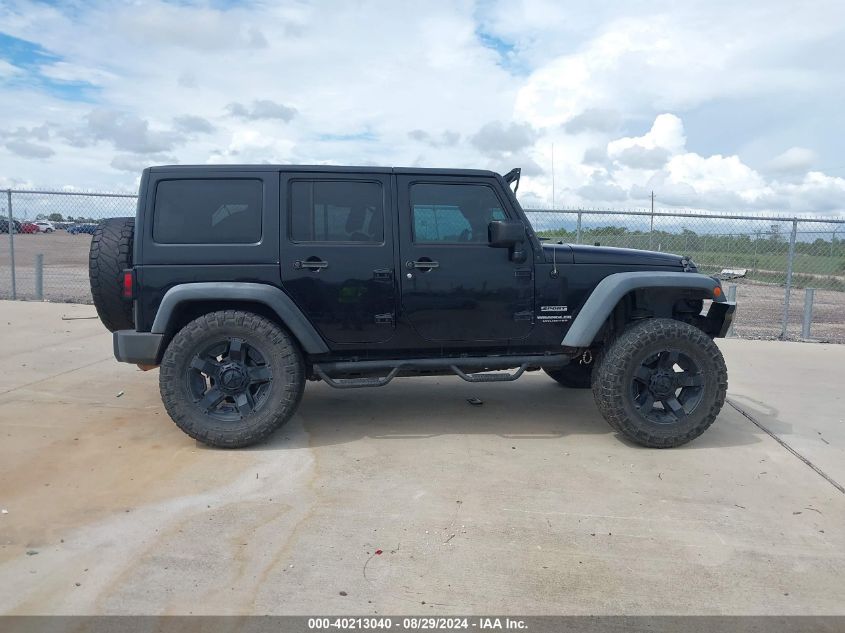 2016 Jeep Wrangler Unlimited Sport VIN: 1C4BJWDG4GL103477 Lot: 40213040