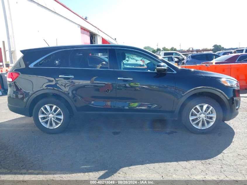 2018 Kia Sorento 2.4L L VIN: 5XYPG4A33JG418588 Lot: 40213049