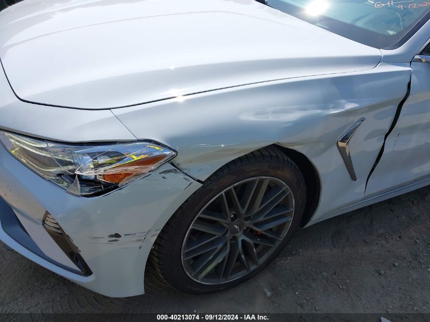 2019 Genesis G70 VIN: KMTG74LE9KU013884 Lot: 40213074