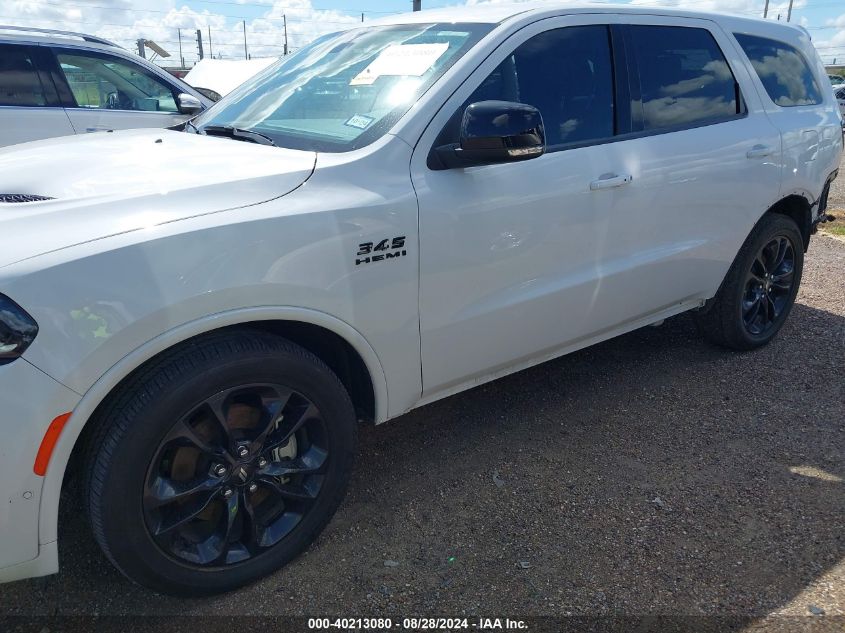 2022 Dodge Durango R/T Rwd VIN: 1C4SDHCT5NC216319 Lot: 40213080