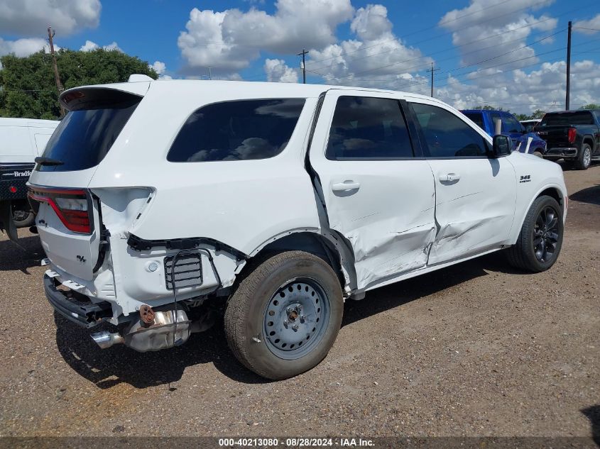 2022 Dodge Durango R/T Rwd VIN: 1C4SDHCT5NC216319 Lot: 40213080