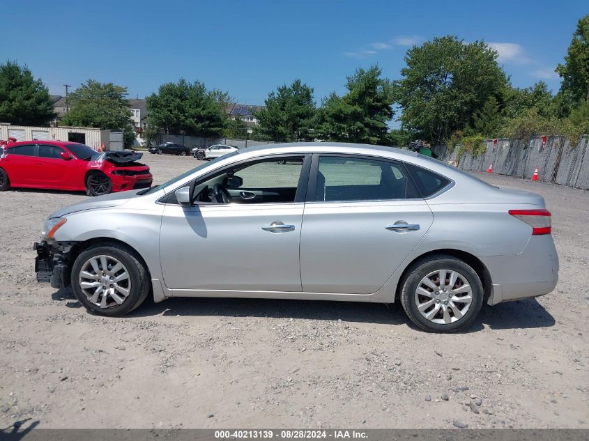 2014 NISSAN SENTRA S/SV/SR/SL - 3N1AB7AP0EL692552