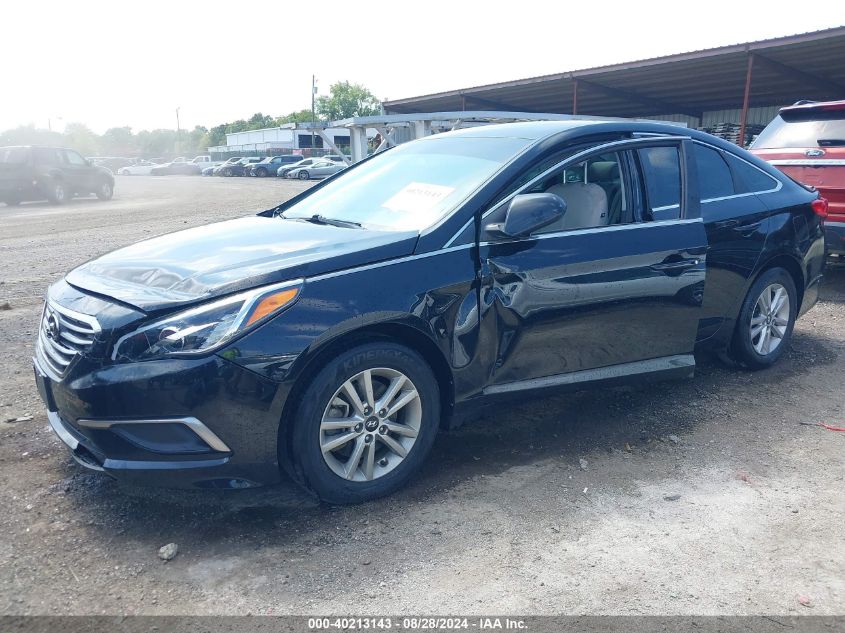 2017 Hyundai Sonata Se VIN: 5NPE24AF2HH515381 Lot: 40213143