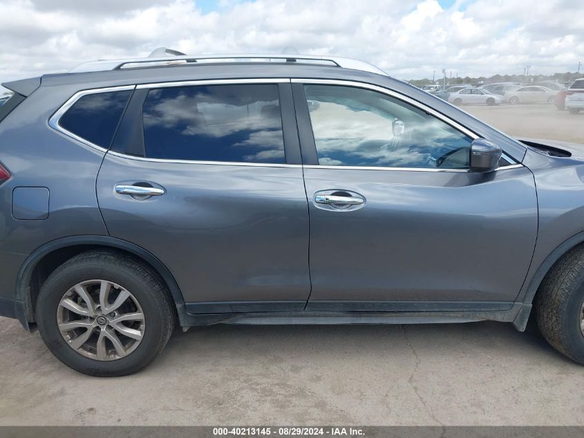 2019 Nissan Rogue Sv VIN: JN8AT2MTXKW261961 Lot: 40213145