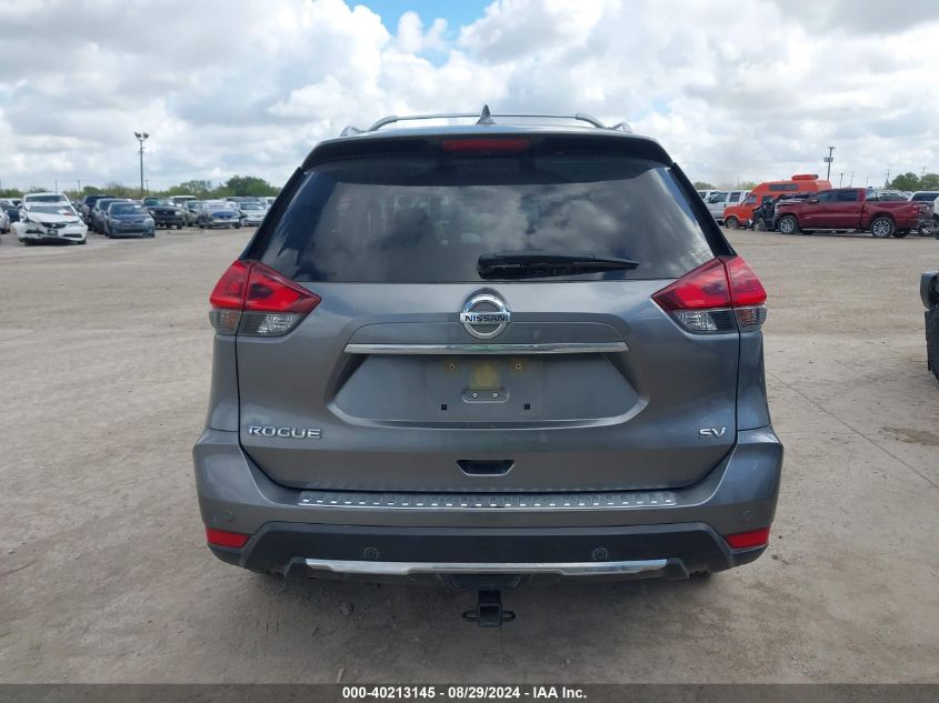 2019 Nissan Rogue Sv VIN: JN8AT2MTXKW261961 Lot: 40213145