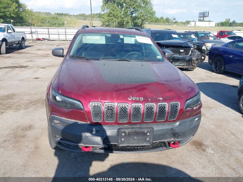 2020 Jeep Cherokee Trailhawk 4X4 VIN: 1C4PJMBX9LD607010 Lot: 40213148