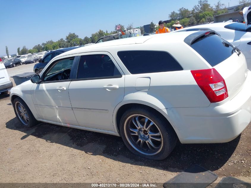 2005 Dodge Magnum Se VIN: 2D4FV48V65H570464 Lot: 40213170