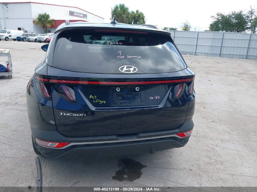 2022 Hyundai Tucson Sel VIN: KM8JB3AE7NU044454 Lot: 40213199