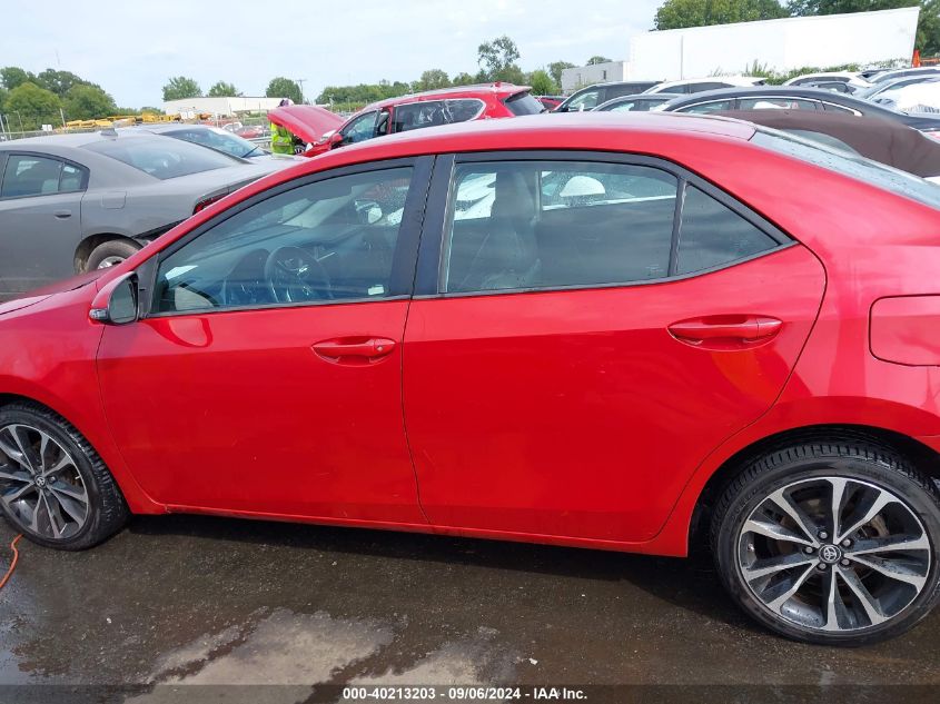 2017 Toyota Corolla Se VIN: 2T1BURHE5HC887193 Lot: 40213203