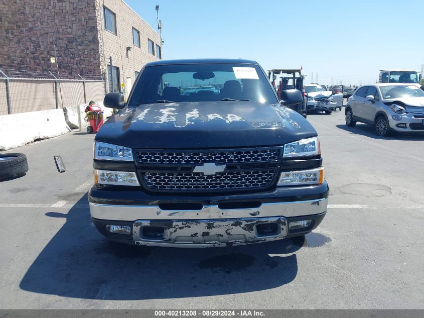 2006 Chevrolet Silverado 1500 Ls VIN: 2GCEC13V661289117 Lot: 40213208