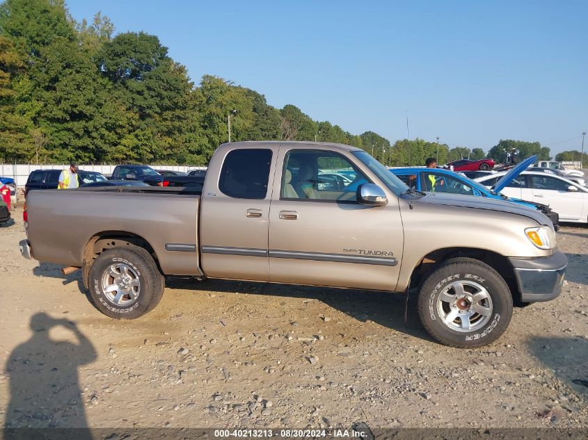 2002 Toyota Tundra Sr5 V8 VIN: 5TBRT34192S281095 Lot: 40213213