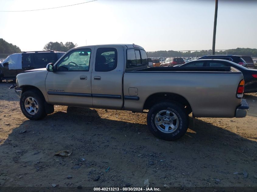 2002 Toyota Tundra Sr5 V8 VIN: 5TBRT34192S281095 Lot: 40213213