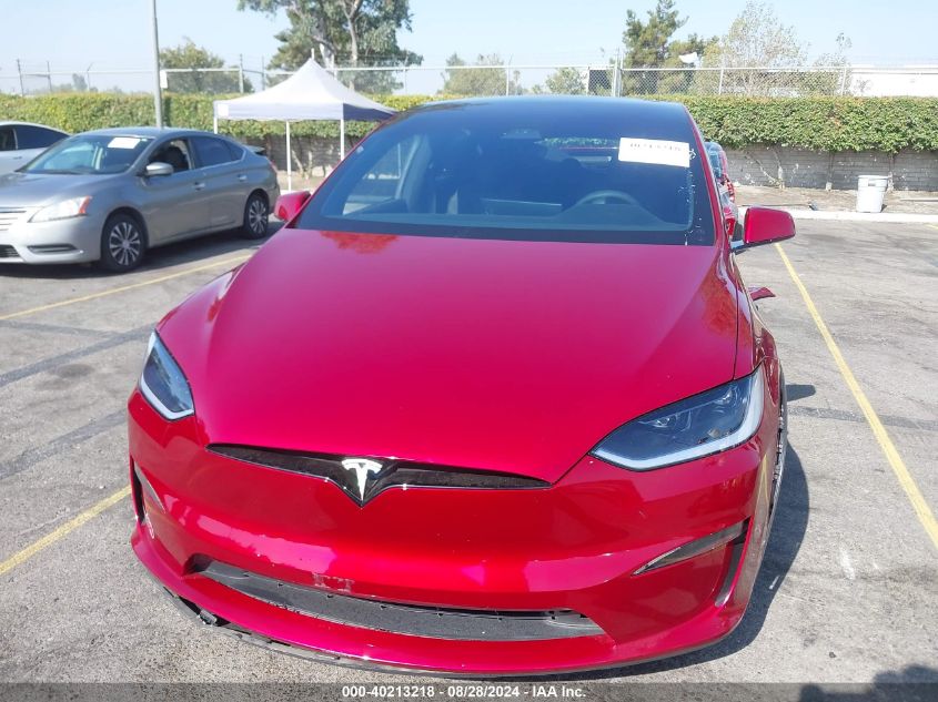 2024 Tesla Model X Long Range VIN: 7SAXCDE55RF436619 Lot: 40213218