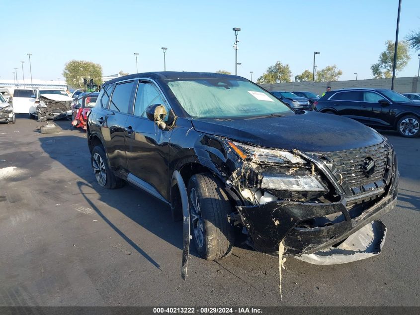 2023 Nissan Rogue Sv Fwd VIN: JN8BT3BA9PW008472 Lot: 40213222