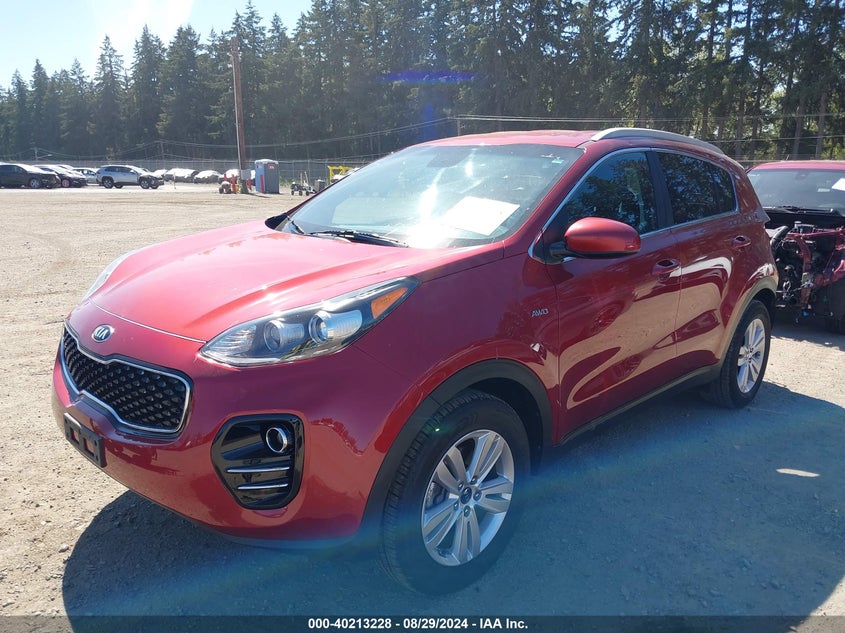 2017 KIA SPORTAGE LX - KNDPMCAC2H7207604