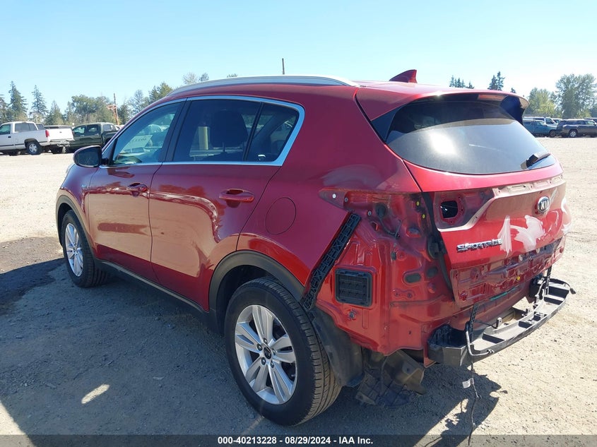 2017 KIA SPORTAGE LX - KNDPMCAC2H7207604