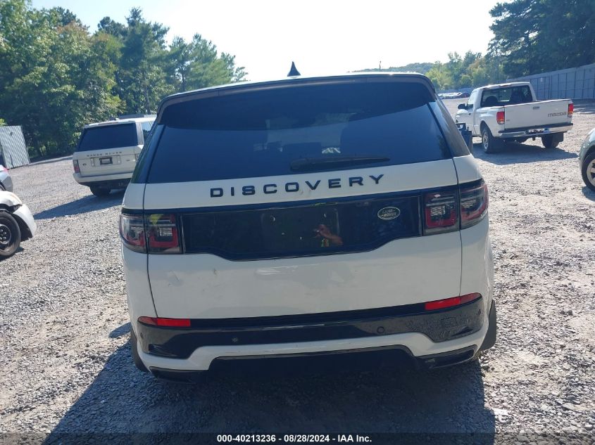 2022 Land Rover Discovery Sport S R-Dynamic VIN: SALCT2FX4NH910062 Lot: 40213236