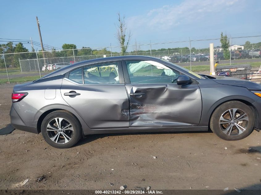 2022 Nissan Sentra Sv Xtronic Cvt VIN: 3N1AB8CV1NY312073 Lot: 40213242