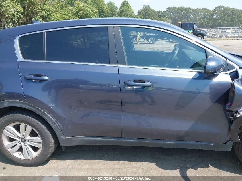 VIN KNDPMCAC8K7509471 2019 KIA SPORTAGE LX