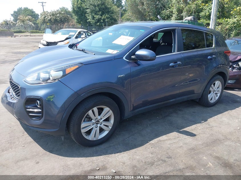 VIN KNDPMCAC8K7509471 2019 KIA SPORTAGE LX