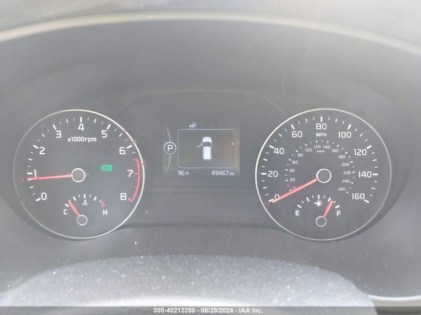 VIN KNDPMCAC8K7509471 2019 KIA SPORTAGE LX