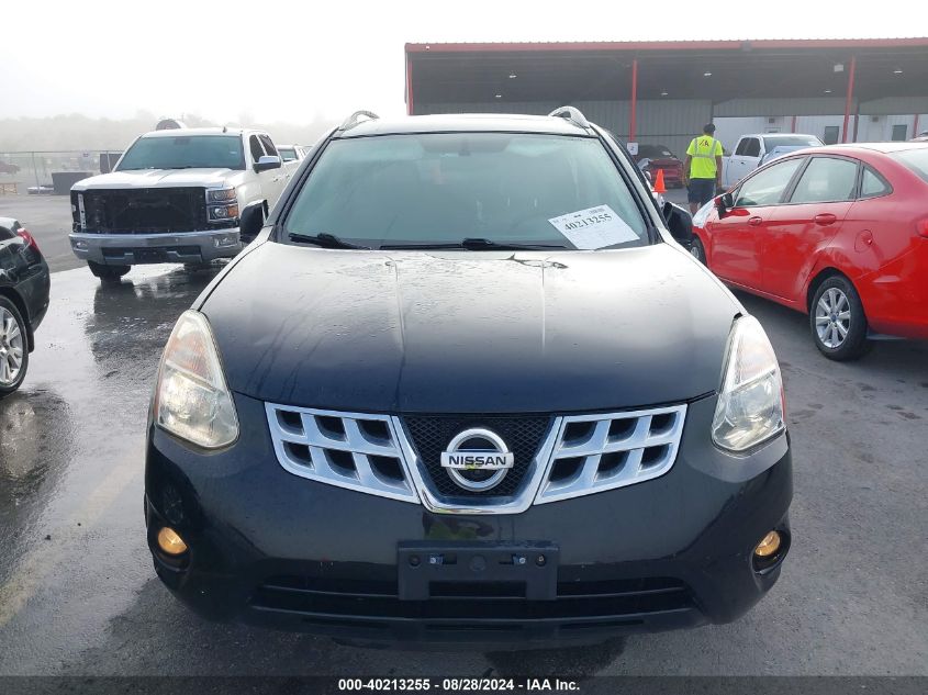 2013 Nissan Rogue Sv W/Sl Pkg VIN: JN8AS5MV7DW621048 Lot: 40213255