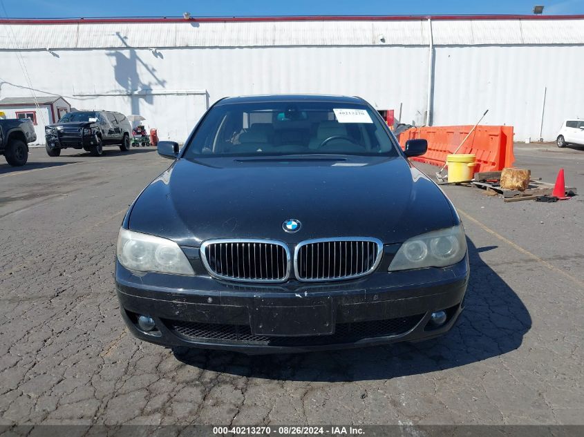 2008 BMW 750Li VIN: WBAHN83548DT81170 Lot: 40213270