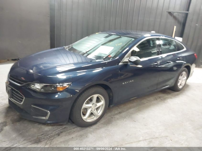 1G1ZB5ST2HF129039 2017 CHEVROLET MALIBU - Image 2