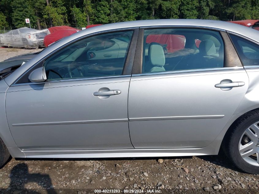 2012 Chevrolet Impala Lt VIN: 2G1WB5E37C1151570 Lot: 40213283