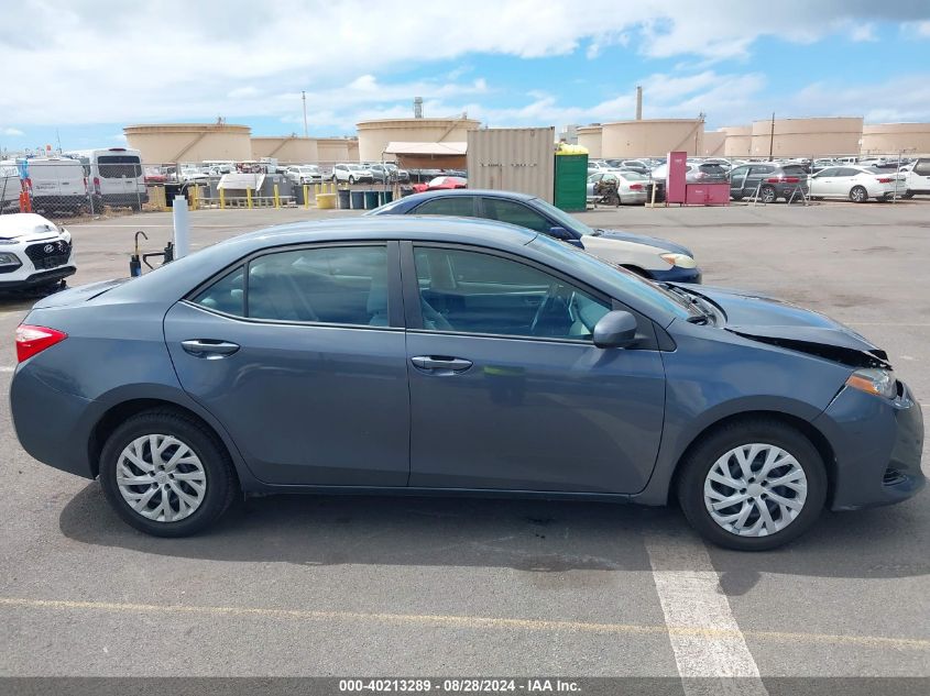 2017 Toyota Corolla Le VIN: 5YFBURHE7HP593844 Lot: 40213289