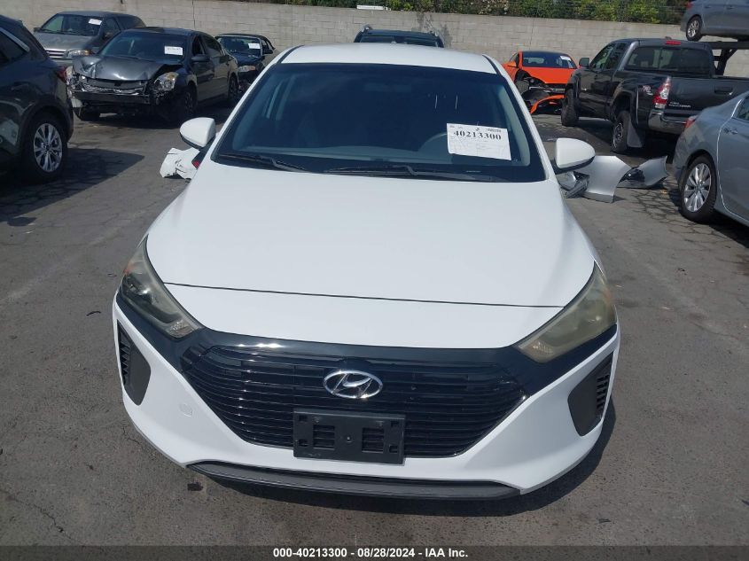 2019 Hyundai Ioniq Hybrid Blue VIN: KMHC65LC2KU171225 Lot: 40213300