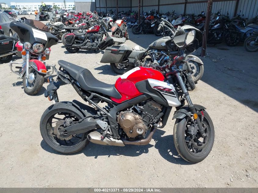 2018 Honda Cb650 F VIN: MLHRC751XJ5000453 Lot: 40213371