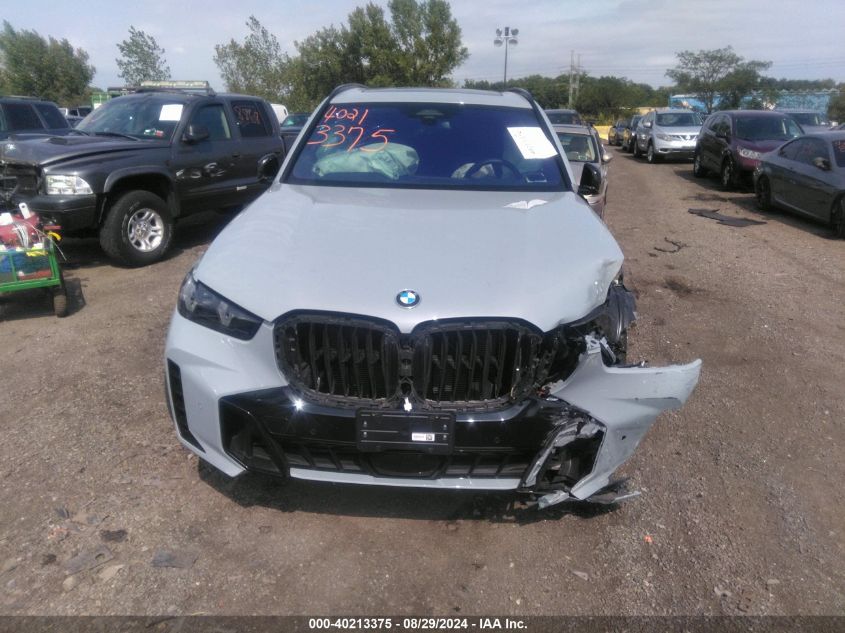 2024 BMW X5 xDrive40I VIN: 5UX23EU04R9S94470 Lot: 40213375