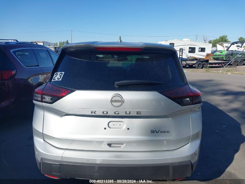 2024 Nissan Rogue Sv Intelligent Awd VIN: 5N1BT3BB3RC702918 Lot: 40213385