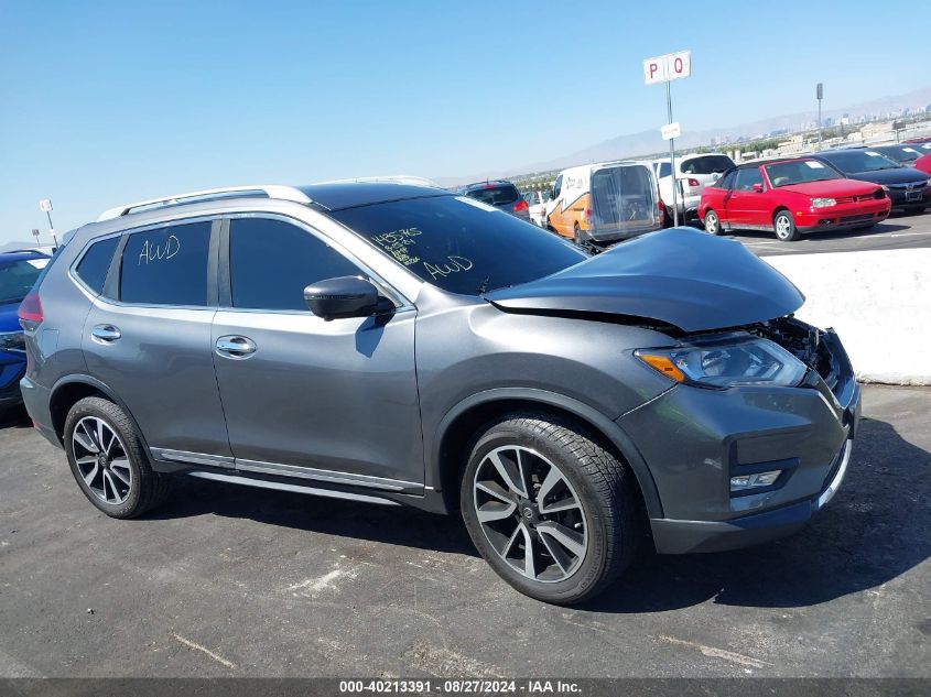 2019 Nissan Rogue Sl VIN: 5N1AT2MV1KC805127 Lot: 40213391