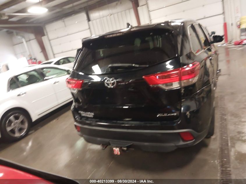 2019 Toyota Highlander Xle VIN: 5TDJZRFHXKS564797 Lot: 40213399