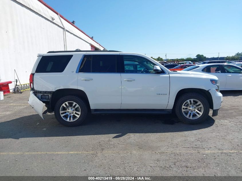 2016 Chevrolet Tahoe Lt VIN: 1GNSKBKC9GR144343 Lot: 40213419