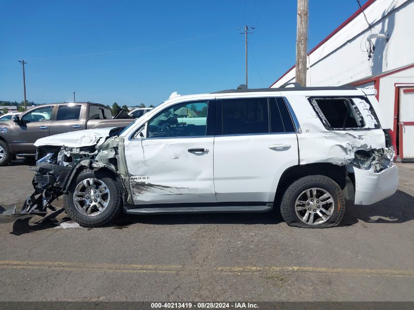 2016 Chevrolet Tahoe Lt VIN: 1GNSKBKC9GR144343 Lot: 40213419