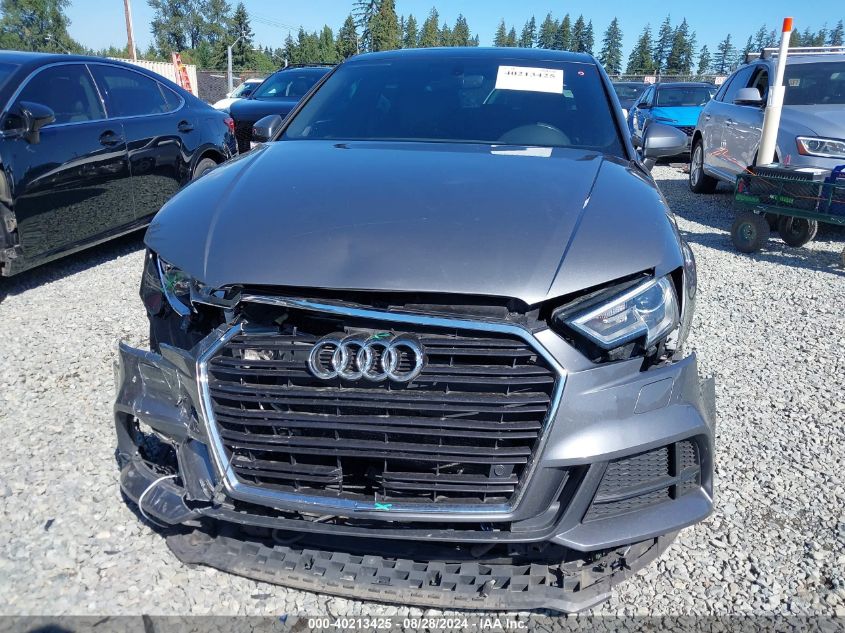 2018 Audi A3 2.0T Premium/2.0T Tech Premium VIN: WAUJ8GFF3J1008586 Lot: 40213425