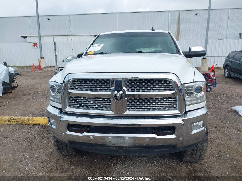 2017 Ram 2500 Laramie Mega Cab 4X4 6'4 Box VIN: 3C6UR5NL4HG634790 Lot: 40213434